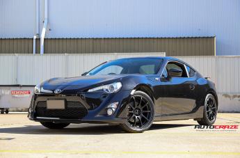 TOYOTA 86 HALO SATIN BLACK